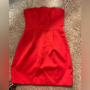 Lovers and friends Cala mini dress in bright red size xxs